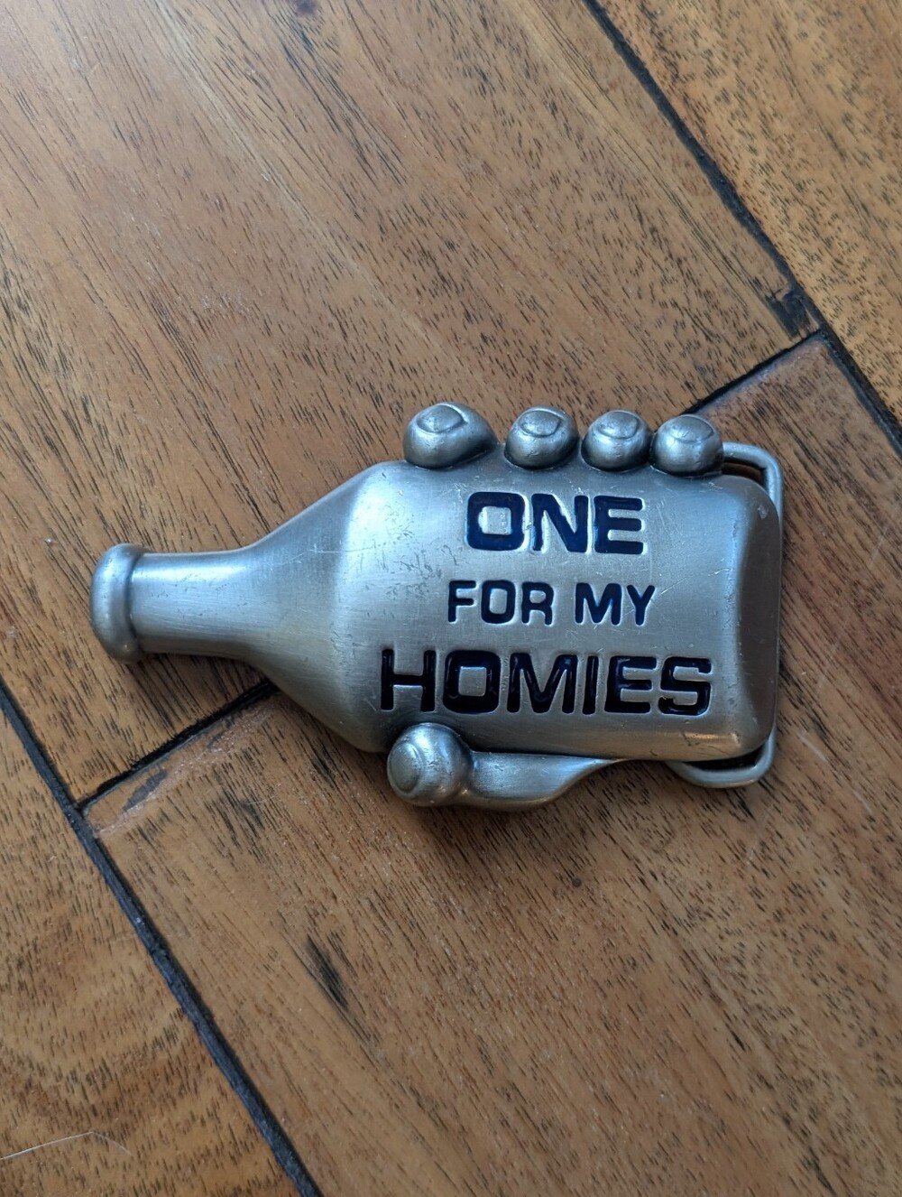 "One For My Homies" Y2K Belt Buckle (OS)